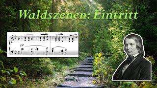 Schumann "Eintritt" (from Waldszenen) - Analysis