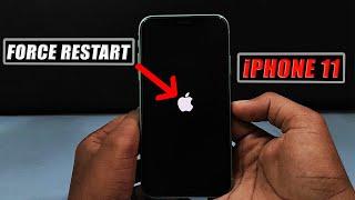 How to Force Restart iPhone 11 (2024) |  Reboot Apple iPhone 11