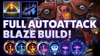 Blaze Bunker - FULL AUTOATTACK BLAZE BUILD! - B2GM Season 1 2024