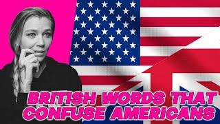 BRITISH WORDS THAT CONFUSE AMERICANS | AMERICAN REACTS | AMANDA RAE | LADY RAE