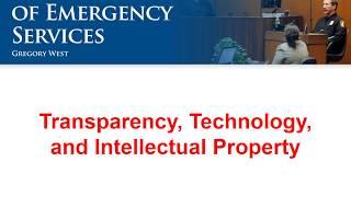 Legal 07 - Transparency, Technology, and Intellectual Property