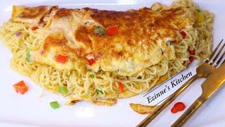 How to cook Mallam Noodles and fried Eggs/ Street Meshai