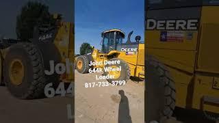 John Deere 644k Wheel Loader #deere #johndeere #heavyequipment #deere644 #heavyequipmentguy