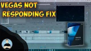 How to fix Vegas not responding when dragging importing in a file (Sony Vegas 13 and Vegas Pro 14)