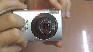 Фотокамера Canon IXUS 860 IS: Нет автофокуса / Выпадает в ошибку объектива. РЕМОНТ