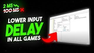  How to Drastically Lower Input Delay in All Games! (Data Queue Size Method)