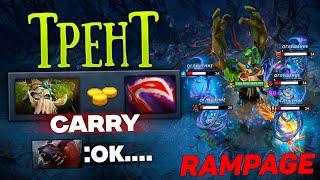 Hard Carry Treant Protector One Punch Dead 35 Kills | Dota 2 Gameplay