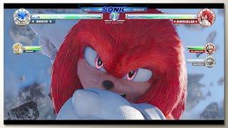 Knuckles vs Sonic @Siberia with Healthbars