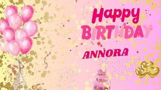 Happy Birthday Annora