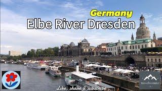 How Dresden Look Like From Elbe River Side? | Germany 