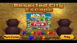 Deserted City Escape - WalkThrough FirstEscapeGames