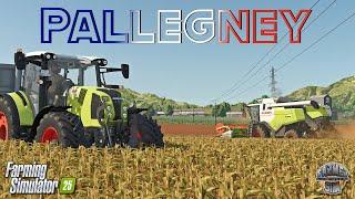 THE FINAL HARVEST OF THE YEAR! - Pallegney - Episode 4 - Farming Simulator 25