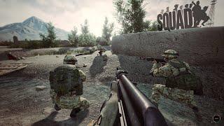 Squad - это тактический FPS, реалистичные сражения, командная работа и коммуникация.