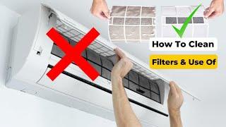 How to clean air conditioner filters || Clean Air Conditioning || Split Ac maintenance Services