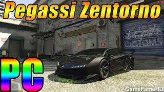 GTA 5 PC - PEGASSI ZENTORNO [Customization Guide & Speed Test] Fully Upgraded Super Car