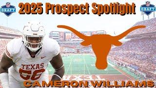 "Cameron Williams Is FLYING UP DRAFT BOARD!" | 2025 NFL Draft Prospect Spotlight!