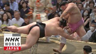 GRAND SUMO: Day 2 of the September 2024 Tournament - GRAND SUMO Highlights