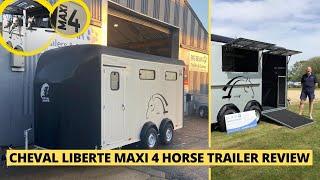 Cheval Liberte Maxi 4 (Optimax) - 4 Horse Trailer *FULL REVIEW*