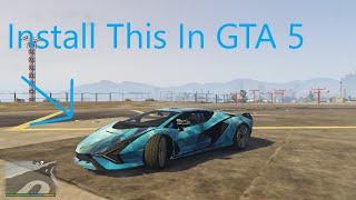 GTA 5:How To Install Techno Gamerz Lamborgini Sian