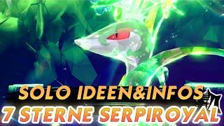 Solo 7⭐️Serpiroyal Ideen&Infos! #pokemonpurpur #pokemonkarmesin #pokemon