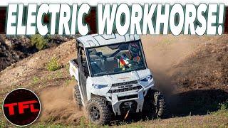 The New Polaris Ranger EV Shows Off How Capable It Can Be — Here's A Sneak Peek!