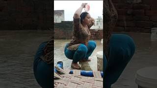 part 1Daily Vlog | Desi Girl Bathing In Bathroom | Pakistani desi Hot Girl New Vlog  #vlog #vloging