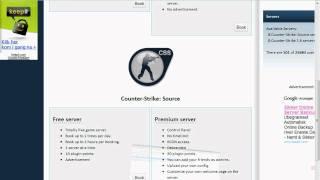 how to make a free server in Counter-Strike 1.6 and Counter-Strike: Source