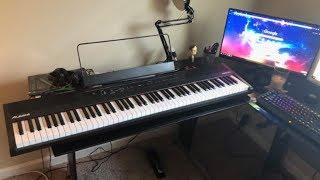 Alesis Recital 88-Key Digital Piano Unboxing & Play