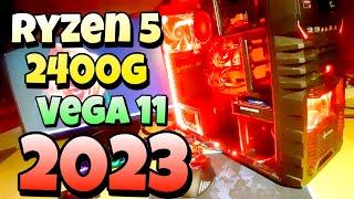 GAME FPS TEST AMD Ryzen™ 5 2400G VEGA 11 DDR4 16GB BENCHMARK 20 GAMES 1920x1080p  in 2023