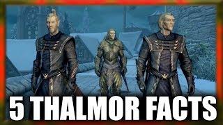 Skyrim - 5 Thalmor Facts - Elder Scrolls Lore