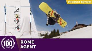 Rome Agent 2023 Snowboard Review