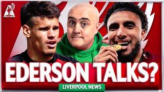 SLOT WORKING TO SIGN EDERSON? KERKEZ LINKED TO MOVE + MARMOUSH POSSIBLE! | Liverpool FC Latest News