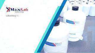 Maxilab Biotechnology Biological Liquide Nitrogen Containers, MS1-MaxiCanister, MS1-MaxiRack