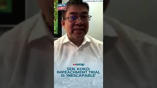 'Di pwede iwasan ang impeachment trial'
