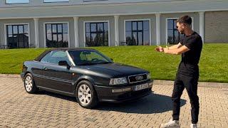 Mașina care încă atrage toate privirile! Audi 80 Cabriolet!