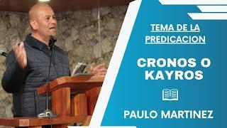 Culto dia Jueves Predicador: Paulo Martinez, Tema: Cronos o Kairos.