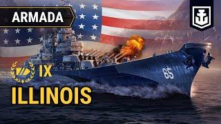 A Captain’s guide to the American Tier IX battleship Illinois | Win a Premium Ship IX container