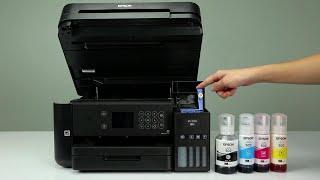 Epson Expression ET-3700 and ET-3750: How to Fill the Ink Tanks