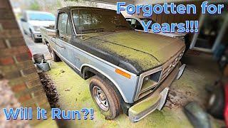 FORGOTTEN Ford F150 Rescue! Will it run after years of sitting!?