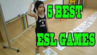 TOP 5 Classroom Games [ESL Activities]