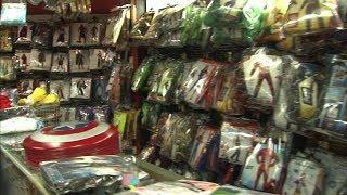 Superhero costumes are popular this Halloween season
