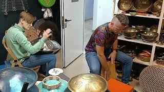 Handpan Chill Radar Spb D Celtic совместно с Кахон YUKA / www.shamanic.moscow