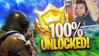 UNLOCKING ALL REWARDS in SEASON 3 *LEVEL 100 GAMEPLAY* - Fortnite: Battle Royale