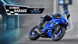 How to Check Yamaha YZF-R7 Oil Levels | #Yamaha DIY Garage