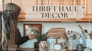 Thrifting Goodwill & Antique Store Haul | FARMHOUSE DECOR | Budget Friendly Decor