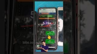 AVIATOR GAME BET TO - 5000 TO WIN -25000 (5.76X ) #aviator #gameplay