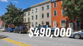 2124 FLEET  STREET-MUST SEE-3 BDRM, 3.5 BATH HOME  FOR SALE IN FELLS POINT, BALTIMORE , MARYLAND