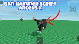 Roblox Arceus x Ban Hammer Script