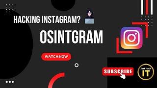 Osintgram || Hacking Instagram || JustHackIT