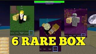 6 RARE BOX-One Piece Legendary-Roblox